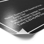 Impression Photo B-29 Superforteresse - Plan directeur de l'avion P (Coin)