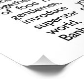 Impression Photo B est pour Banh Mi (Coin)