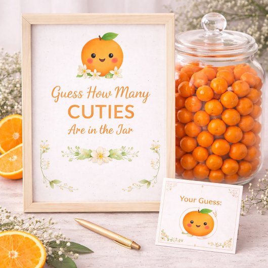 Impression photo Baby Shower Devinez combien de pe