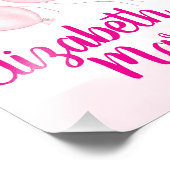 Impression Photo Baby shower Livre d'invité (Coin)