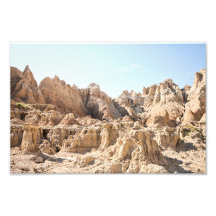 Impression Photo Badlands (Dakota du Sud)