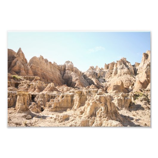 Impression Photo Badlands (Dakota du Sud) (Devant)