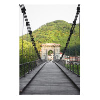 Bagni di Lucca, Toscane, Italie - Un vieux pont