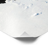 Impression Photo Baie de Pine Island en Antarctique occidental (Coin)