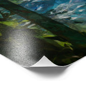 Impression Photo Baie sur la route vers Hana Maui Hawaii Abstrait (Coin)