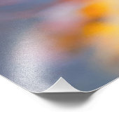 Impression Photo Baies d'aubépine délicates en automne (Coin)