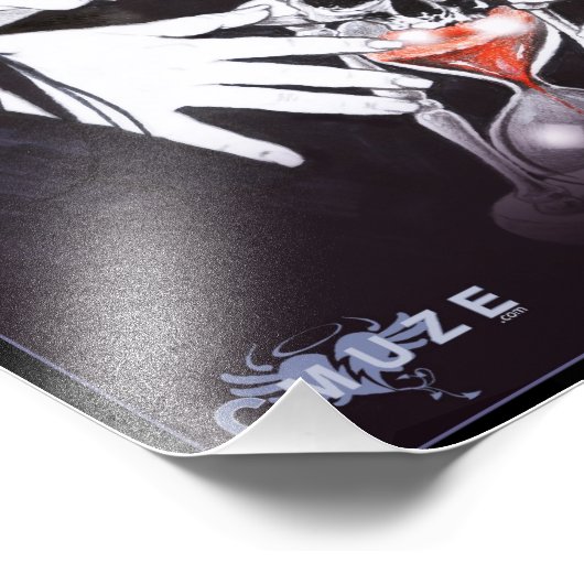 Impression Photo Baiser De La Mort (Coin)