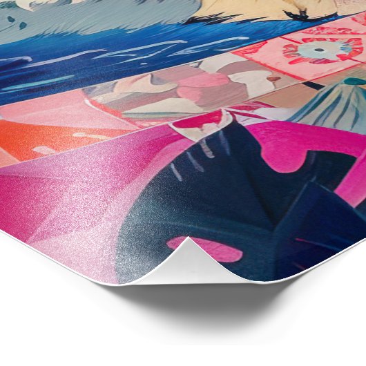 Impression Photo Baisse tropicale (Coin)