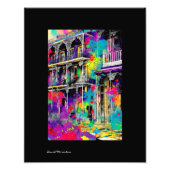 Impression Photo Balcon du quartier français de Bubba (Devant)