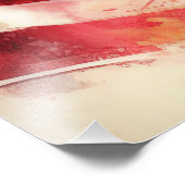 Impression Photo Bald Eagle avec drapeau des États-Unis d'Amérique (Coin)