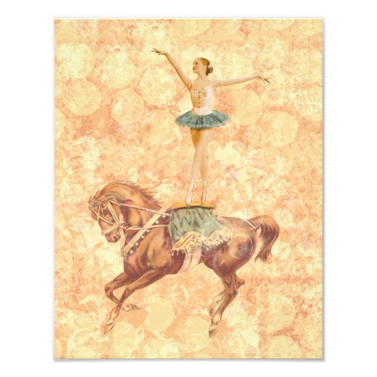 Impression Photo Ballerina à cheval (Devant)