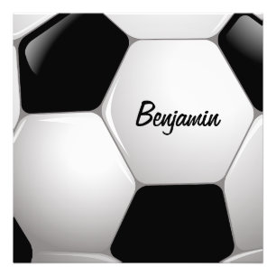 Impression Photo Ballon de football personnalisable du football