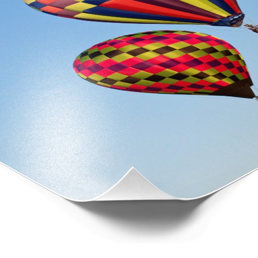 Impression Photo Ballons à air chaud (Coin)