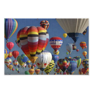 Impression Photo BALLONS D'AIR CHAUD par SHARON SHARPE