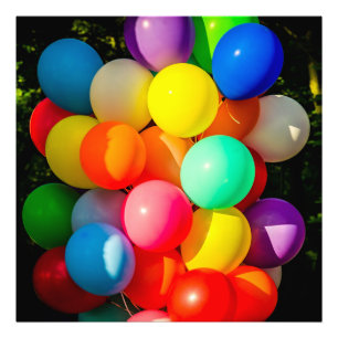 Impression Photo Ballons de jouets colorés