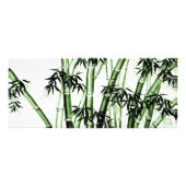 Impression Photo Bambou Chinese Art - un - vert (Devant)