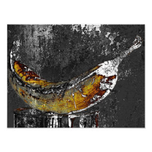 Impression Photo banane plantain plaine
