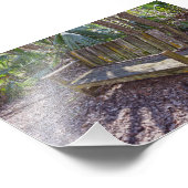 Impression Photo Banc de patiné Park, Dauphin Island (Coin)