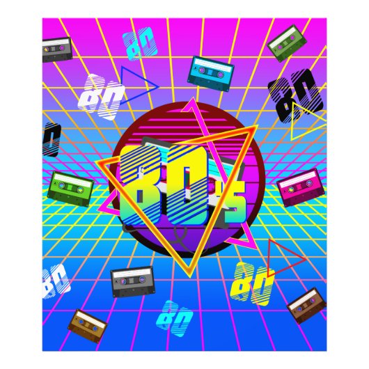 IMPRESSION PHOTO BANDE DE CASSETTE DE LA VIEILLE ÉCOLE DES ANNÉES 8 (Devant)