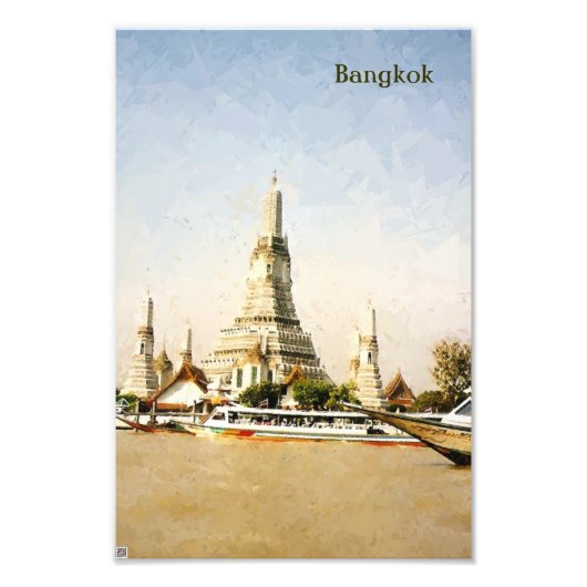Impression Photo Bangkok, Thaïlande (Devant)