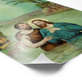 Impression Photo Baptême de Jésus-Christ (Coin)