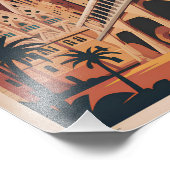 Impression Photo Barcelone Espagne vintage (Coin)