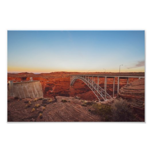 Impression Photo Barrage de Glen Canyon (Devant)