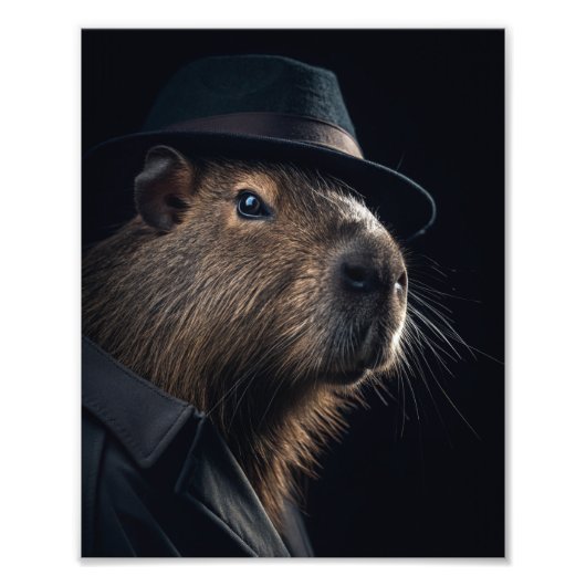 Impression Photo Bartholomew "Barty" Quibble - Capybara (Devant)