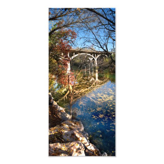 Impression Photo Barton Creek Bridge - Austin Texas (Devant)