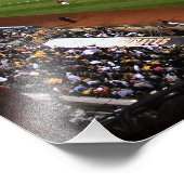 Impression Photo Baseball de Pittsburgh en soirée (Coin)