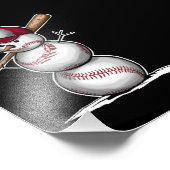 Impression Photo Baseball Snowman Balls Neige Noël Noël Noël cadeau (Coin)