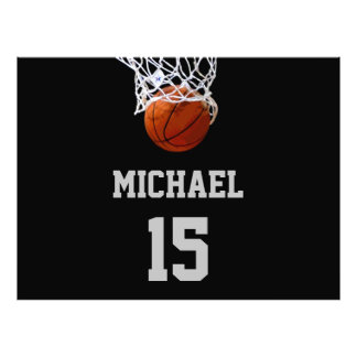 Impression Photo Basket-ball Votre nom