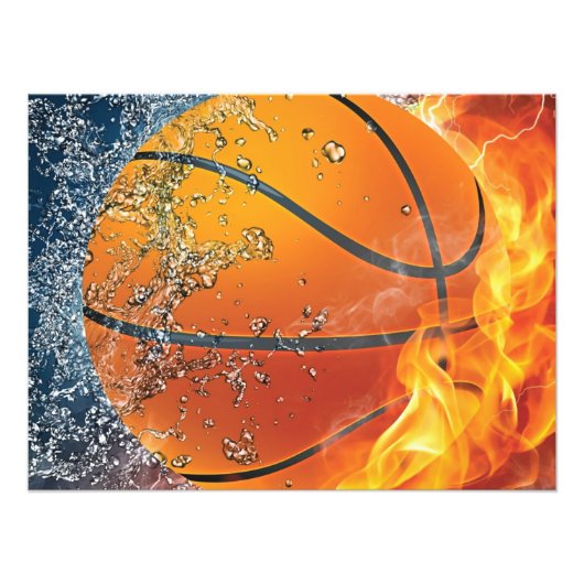 Impression Photo Basket flamboyant (Devant)