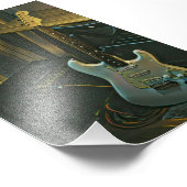 Impression Photo basse acoustique guitare électrique cadeau (Coin)