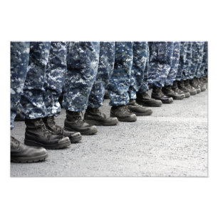 Impression Photo Basse vue de section des marins