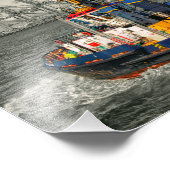 Impression Photo Bateau à moteur (Coin)