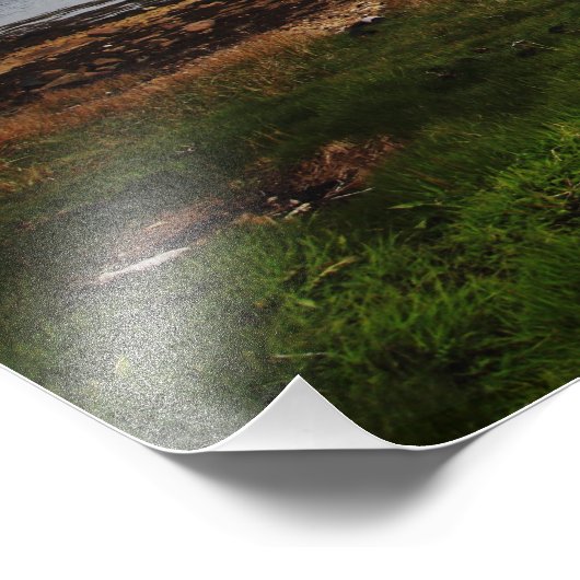 Impression Photo Bateau bleu (Coin)