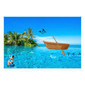 Impression Photo Bateau de pêche (Devant)