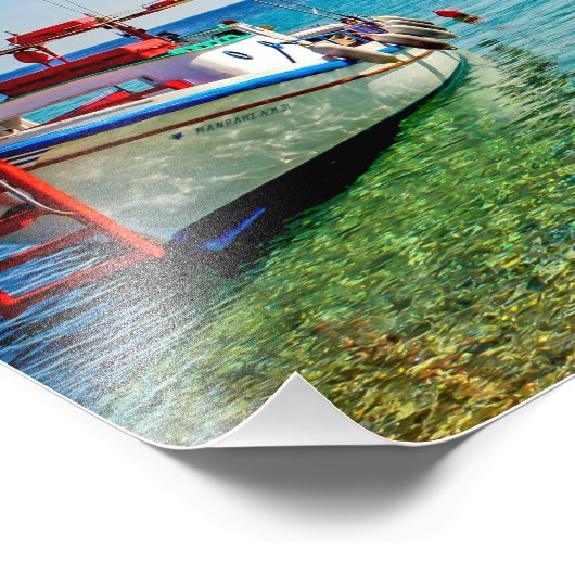 Impression Photo Bateau de pêche (Coin)