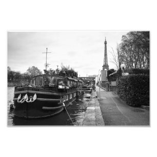 Impression Photo Bateau Tour Eiffel en Seine -