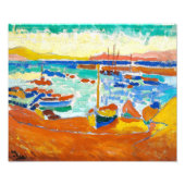 Impression Photo Bateaux à Collioure | Andre Derain | (Devant)