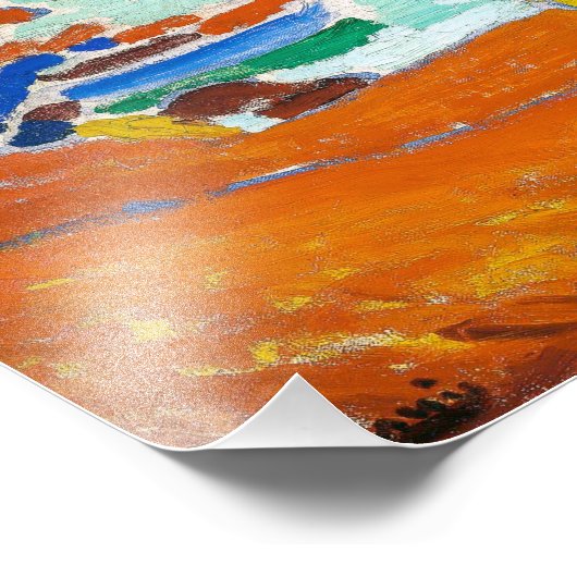 Impression Photo Bateaux à Collioure | Andre Derain | (Coin)