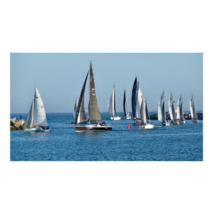 Impression Photo Bateaux à voiles - Marina Del Rey, CA