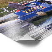 IMPRESSION PHOTO BATEAUX DE CANAL (Coin)