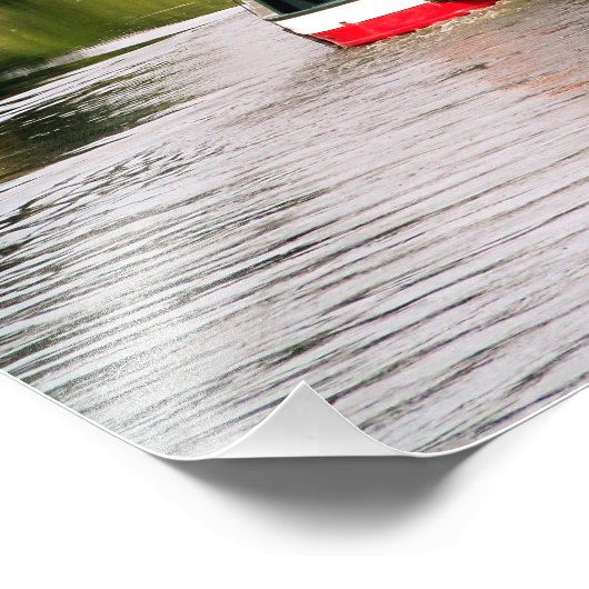 IMPRESSION PHOTO BATEAUX DE CANAL (Coin)