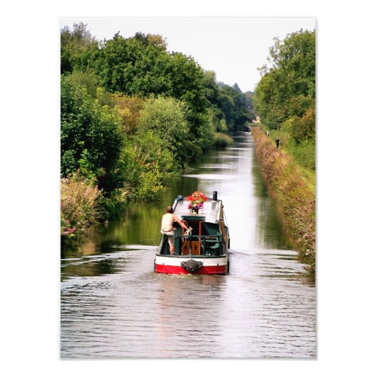 IMPRESSION PHOTO BATEAUX DE CANAL (Devant)
