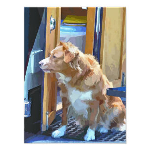 IMPRESSION PHOTO BATEAUX DE CANAL