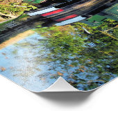 IMPRESSION PHOTO BATEAUX DE CANAL (Coin)