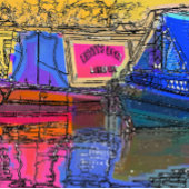 IMPRESSION PHOTO BATEAUX DE CANAL