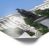 Impression Photo Bâtiment du Capitole à Washington DC (Coin)